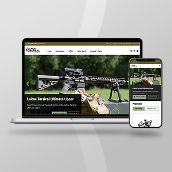 LaRue Tactical Web Design